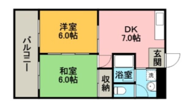 中央公園ビルの物件間取画像